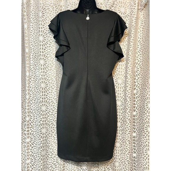 Tommy Hilfiger Womens Light Weight Scuba Dress Short Sleeve Dress Size 16 - Picture 7 of 15